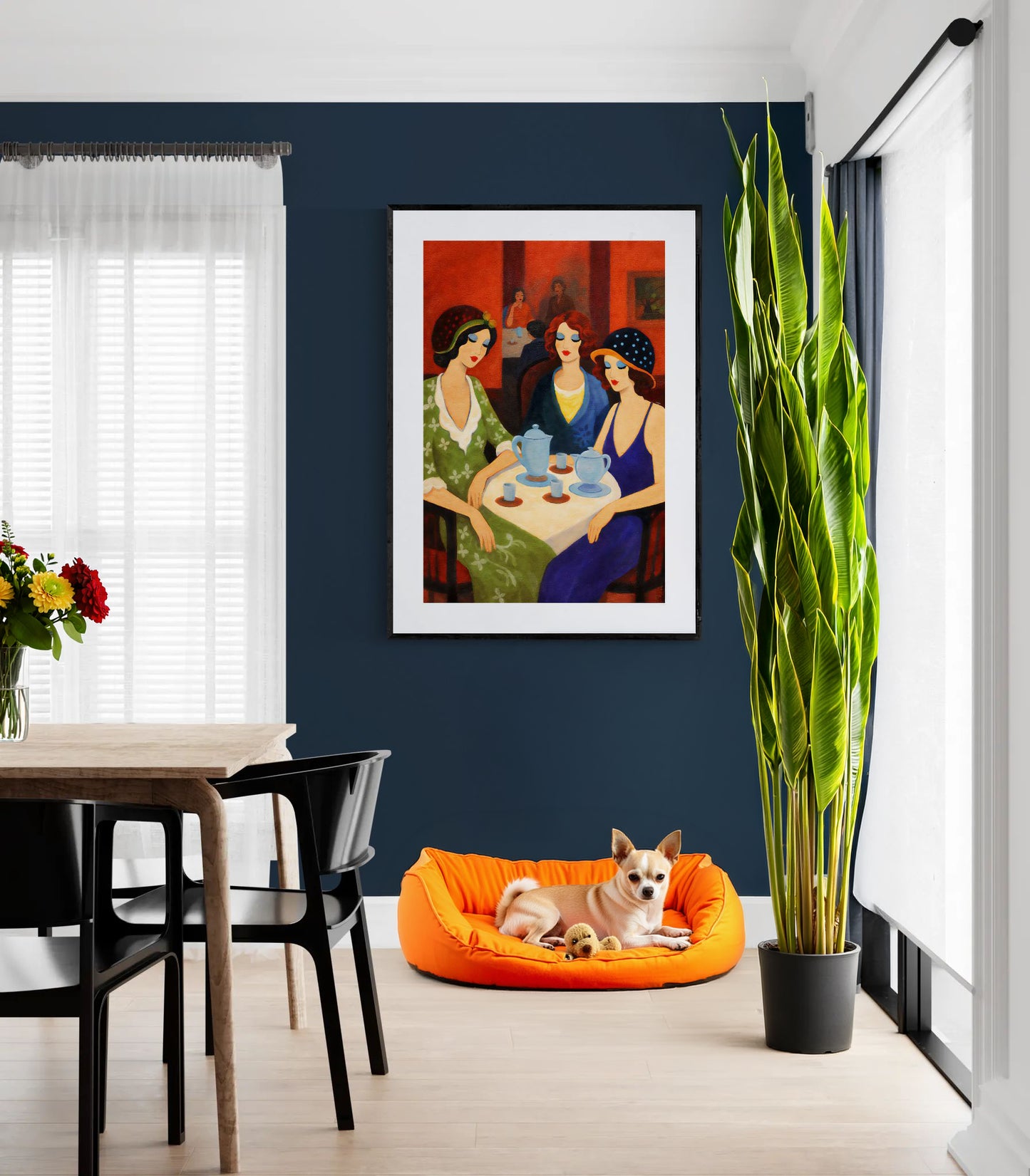 Tea Room Trio Cartel Art déco de calidad museo
