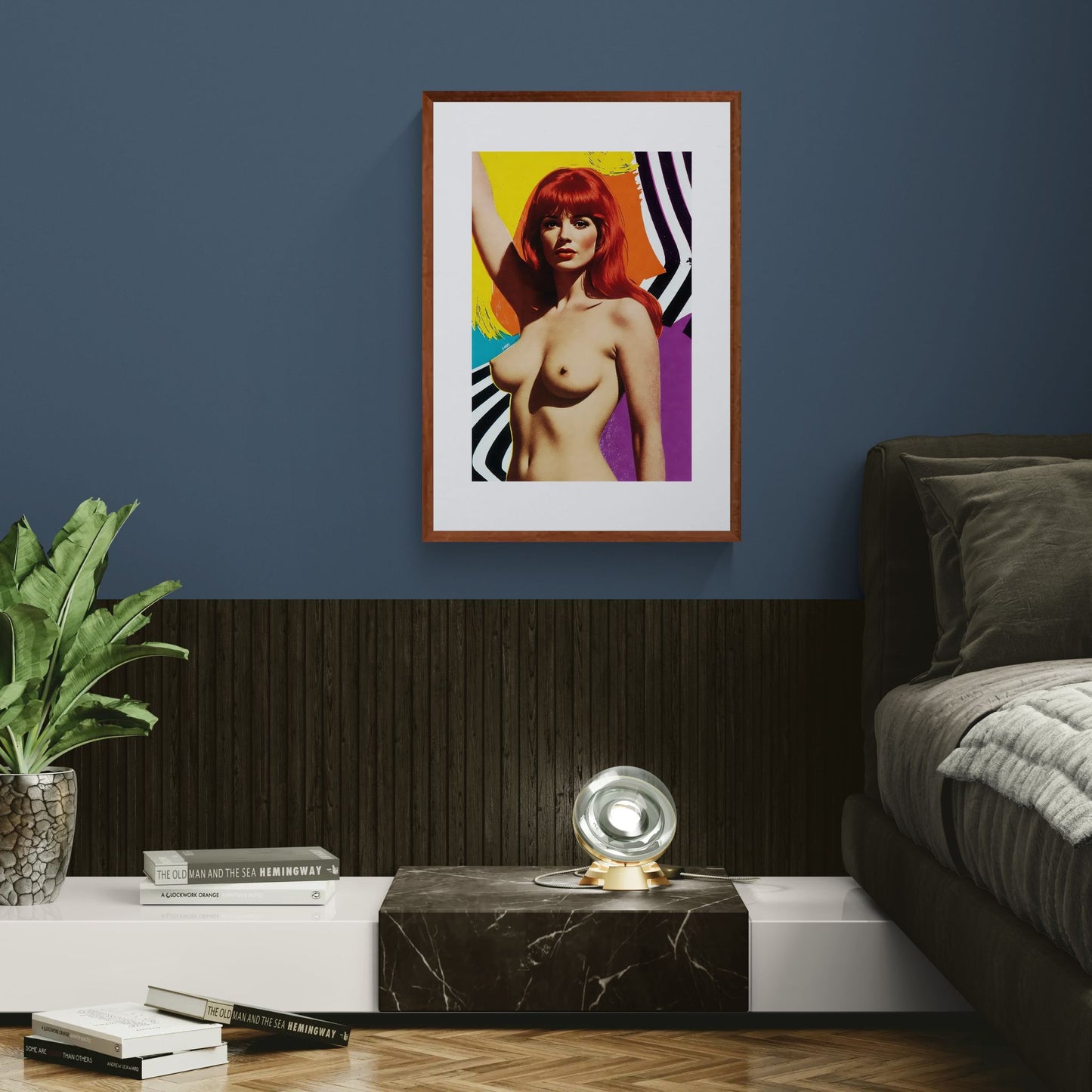 The Body as Form Matte Paper Poster - Pop Art Style