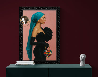 The Carried Heart Fashion-Inspired Matte Paper Poster
