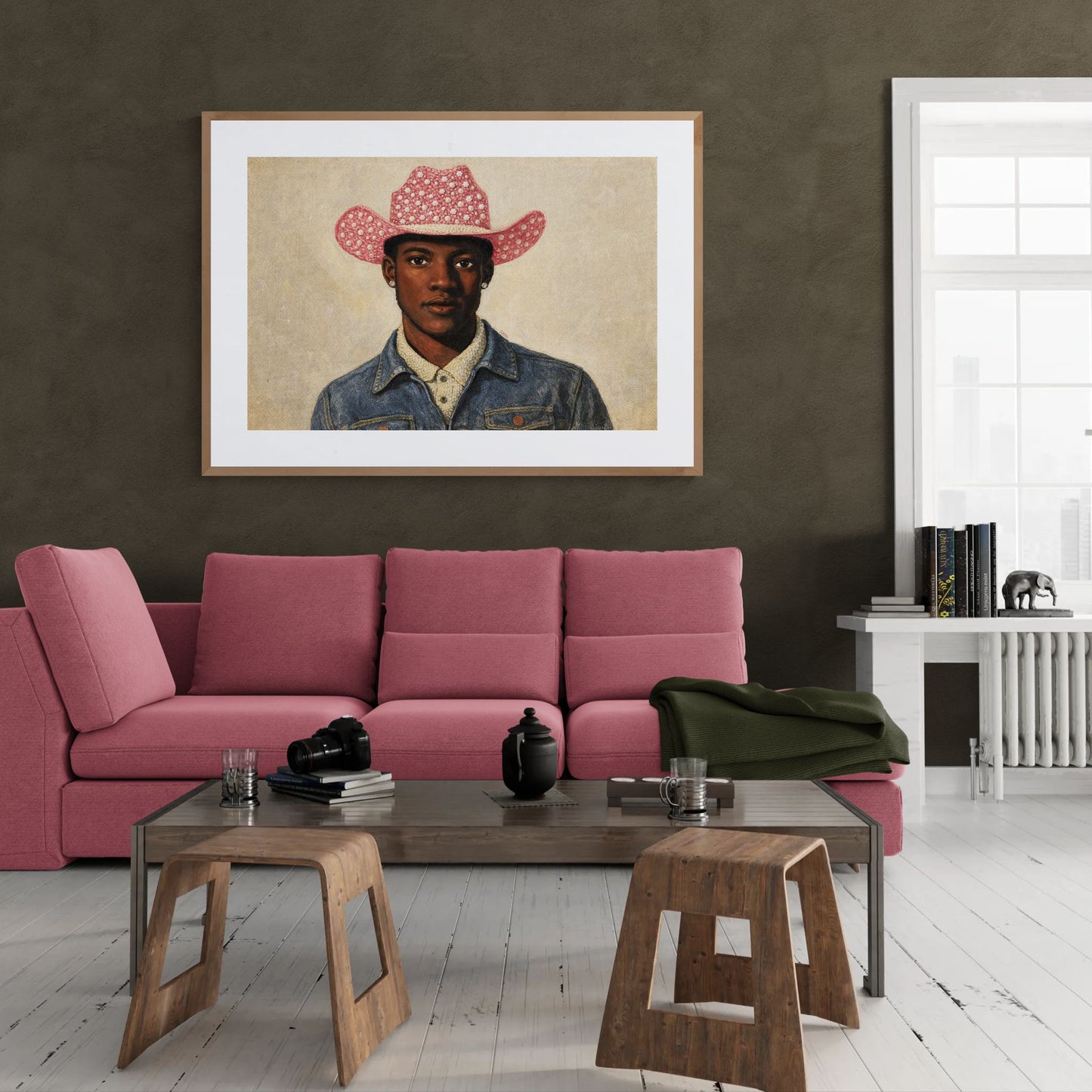 The Gentle Statement Cowboy-Inspired Matte Paper Poster