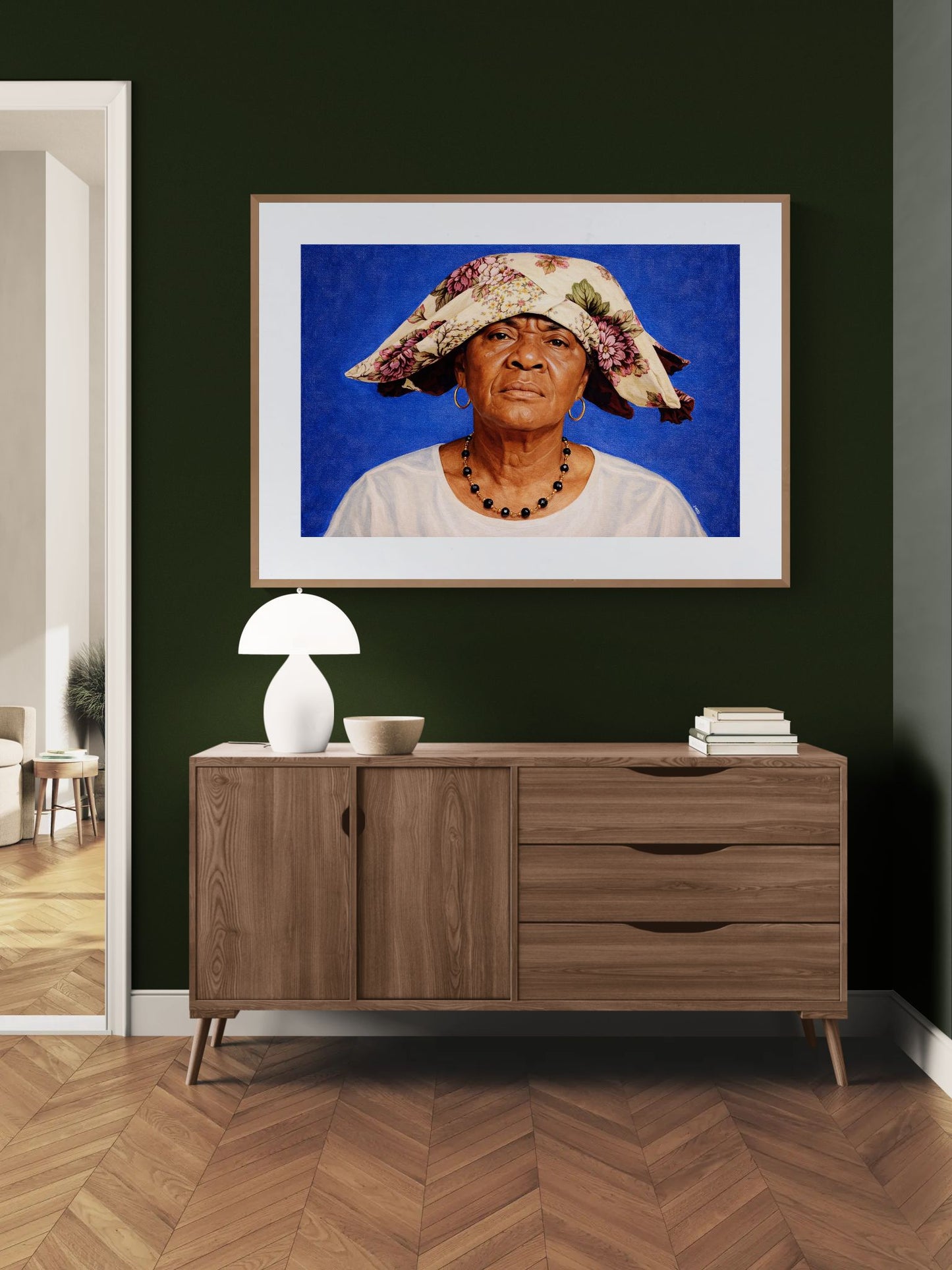 The Keeper of Stories Matte Paper Poster - Contemporary Realism