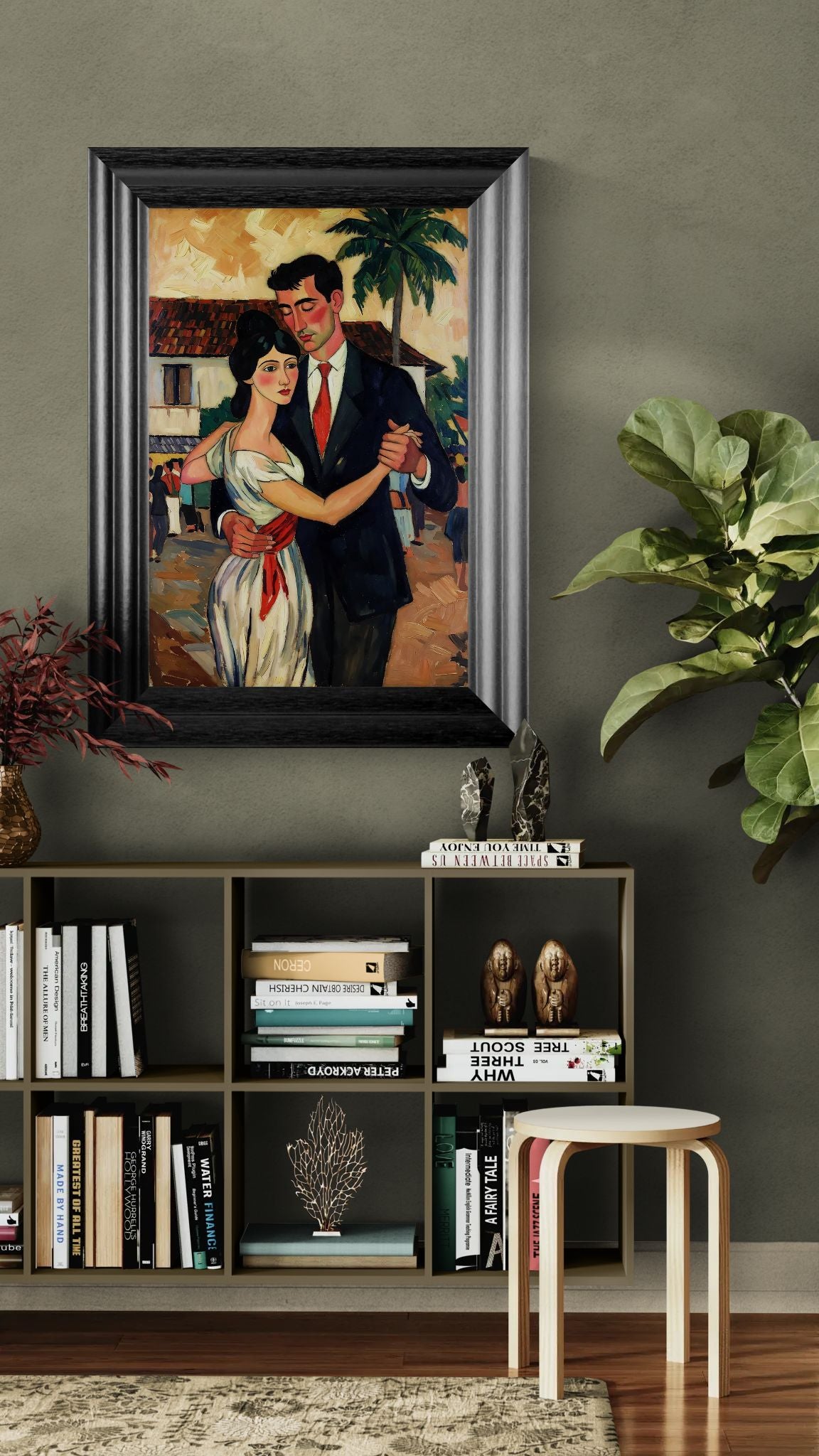 The Last Dance Painterly Matte Paper Poster - Modernist Style