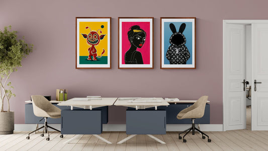 The Look Back Matte Paper Poster - Pop Art Style