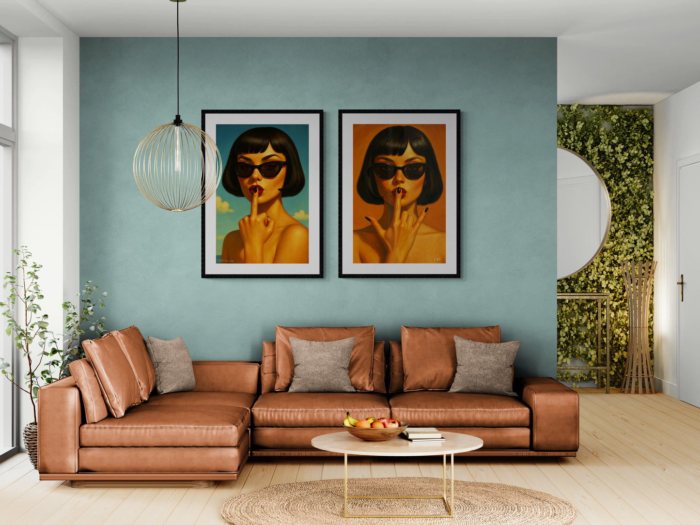 Femme Fatale Pop-Realism Matte Poster - Film Noir