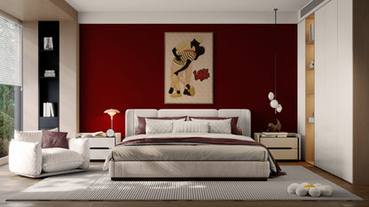 The Lovers Afrocentric Quilt-Inspired Poster on Matte Paper