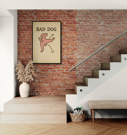 The Mischief Maker Retro-Cartoon Matte Paper Poster - Pop Art