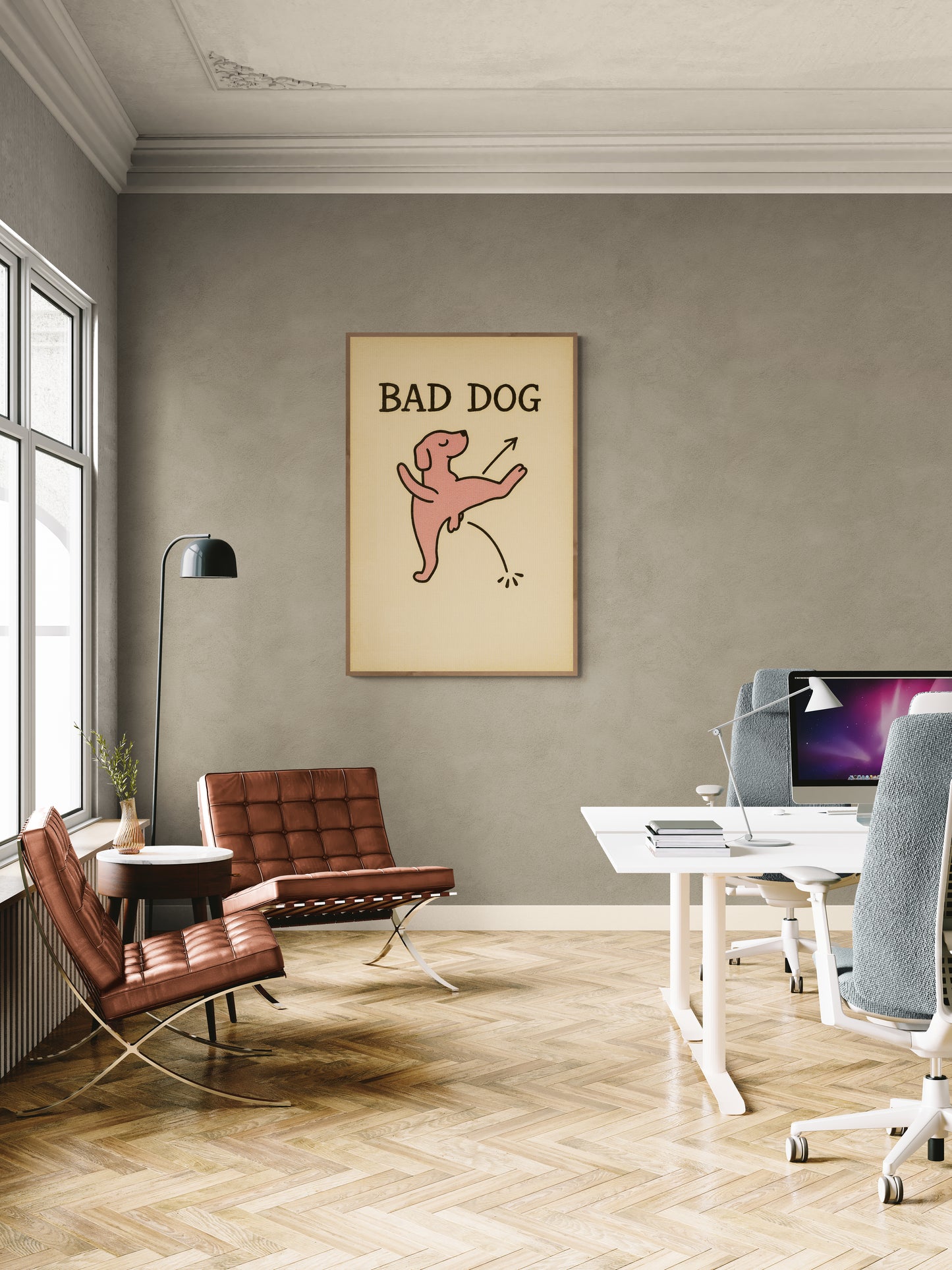 The Mischief Maker Retro-Cartoon Matte Paper Poster - Pop Art