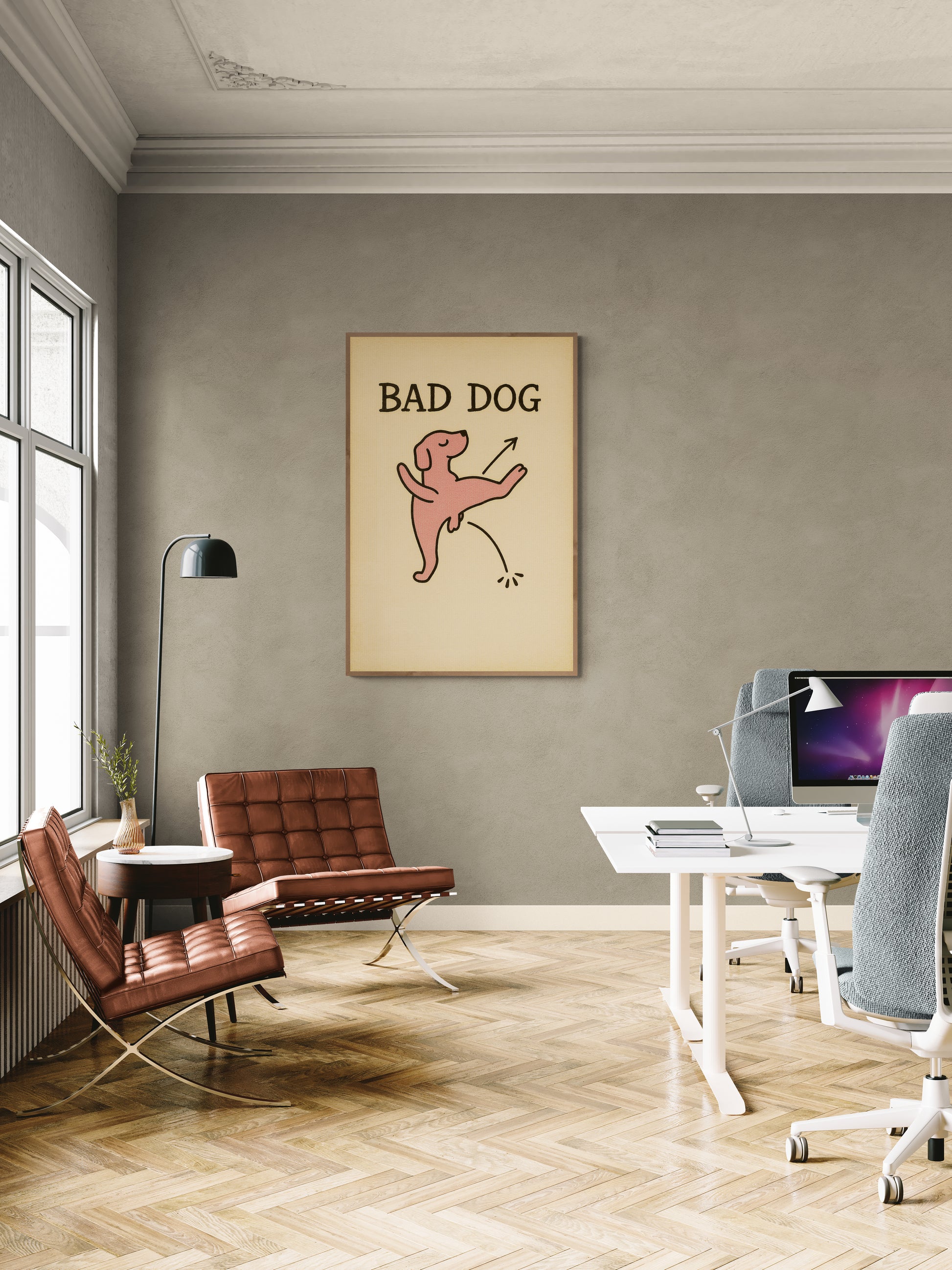 The Mischief Maker Retro-Cartoon Matte Paper Poster - Pop Art