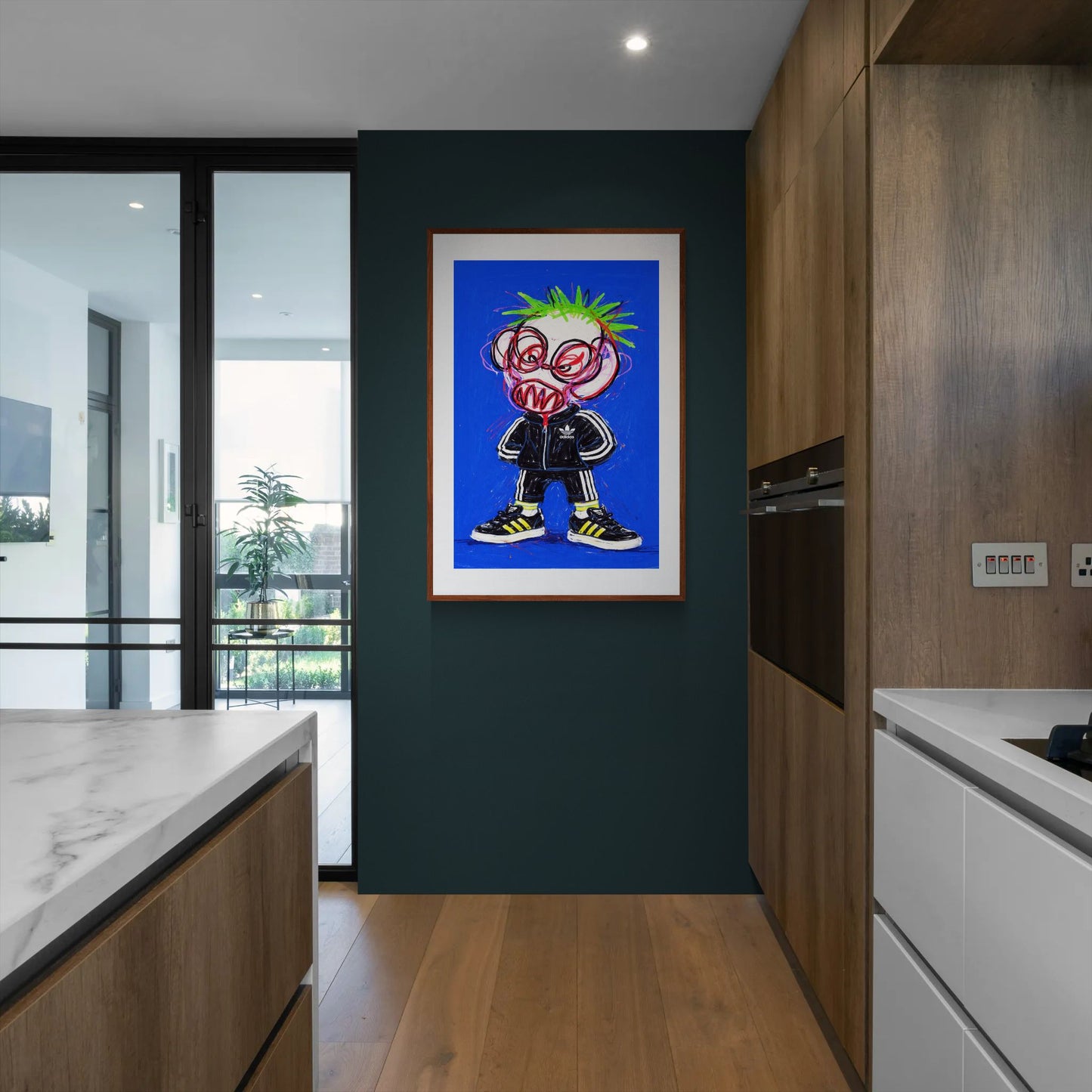 The Noise Maker Graffiti-Inspired Matte Paper Poster - Pop Art