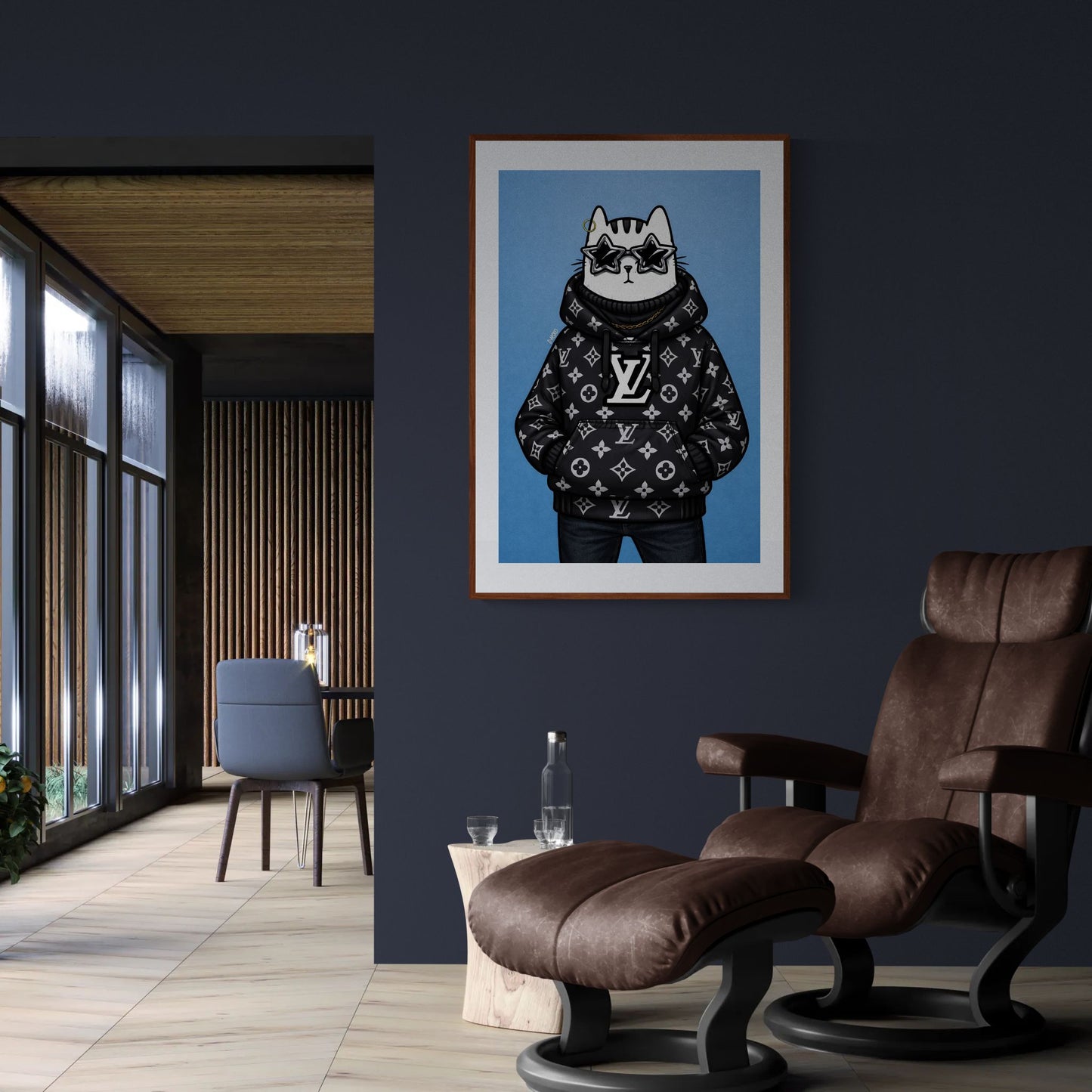 The Quiet Flex Pop-Art Matte Paper Poster - Streetwear Style