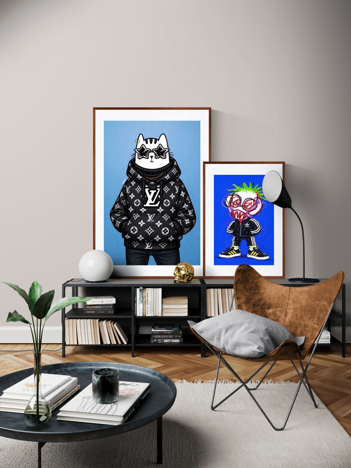 The Quiet Flex Pop-Art Matte Paper Poster - Streetwear Style