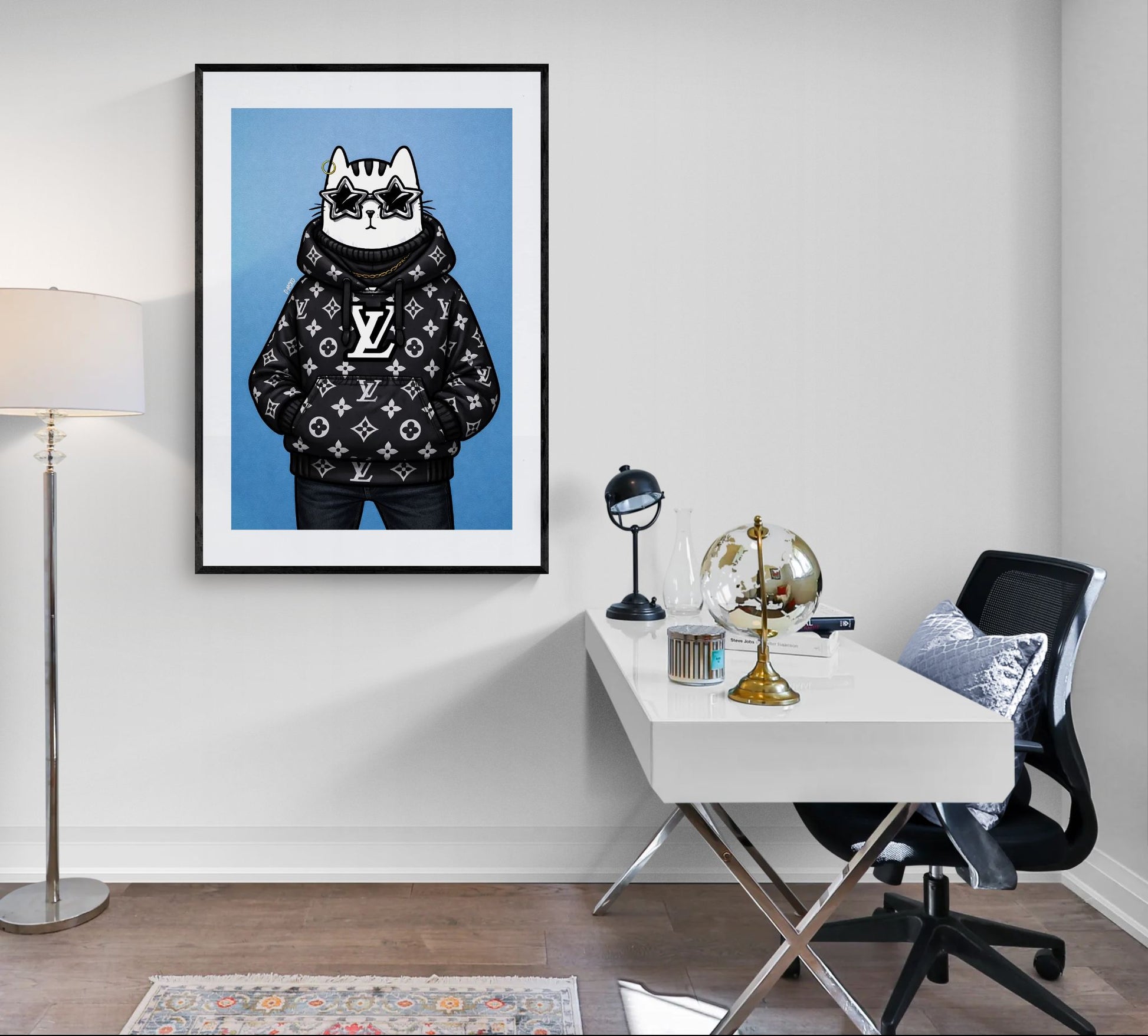 The Quiet Flex Pop-Art Matte Paper Poster - Streetwear Style