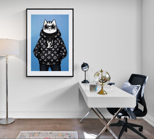 The Quiet Flex Pop-Art Matte Paper Poster - Streetwear Style