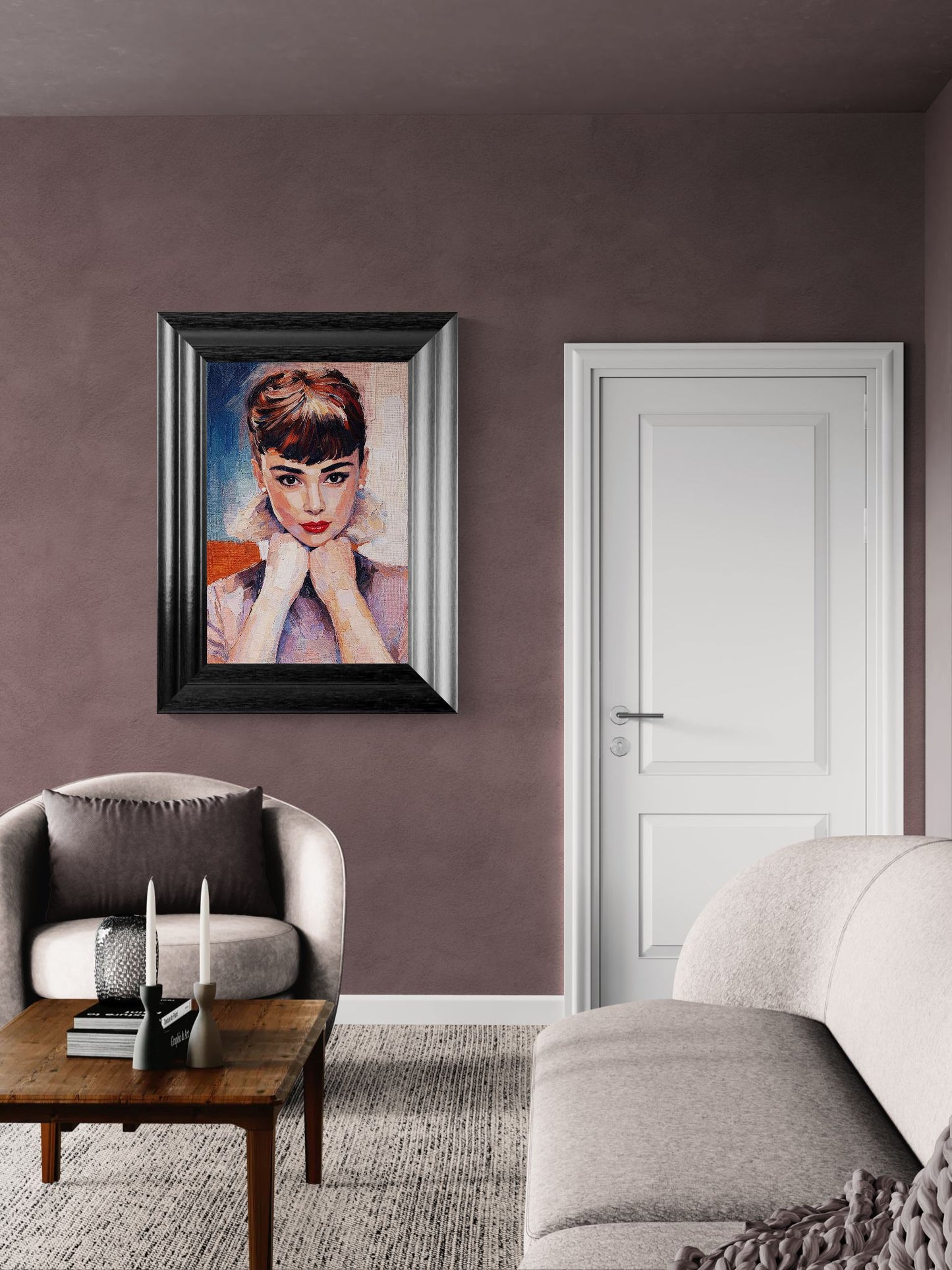 The Quiet Icon Impasto Matte Paper Poster - Post-Impressionist