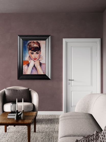 The Quiet Icon Impasto Matte Paper Poster - Post-Impressionist