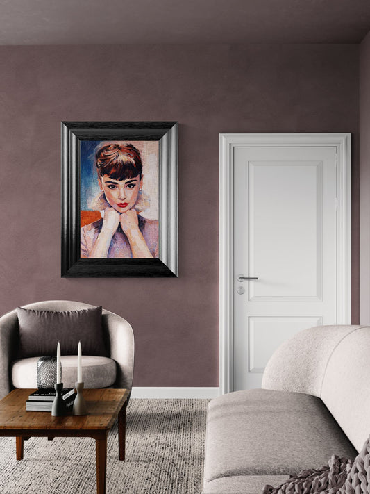 The Quiet Icon Impasto Matte Paper Poster - Post-Impressionist
