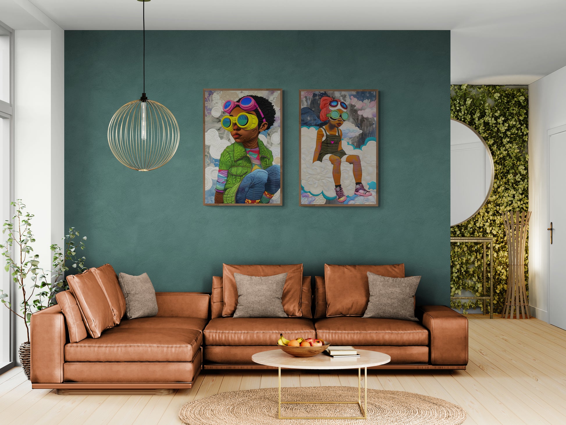 Seeker Quilt-Inspired Poster on Matte Paper - Afrofuturism