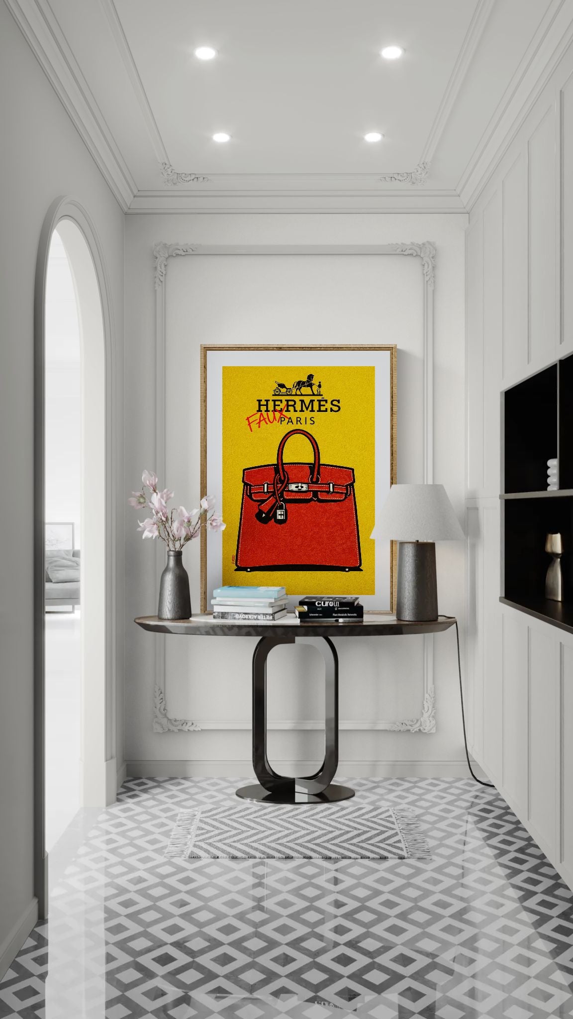 The Iconic Shape Pop-Art Matte Paper Poster - Warhol Style