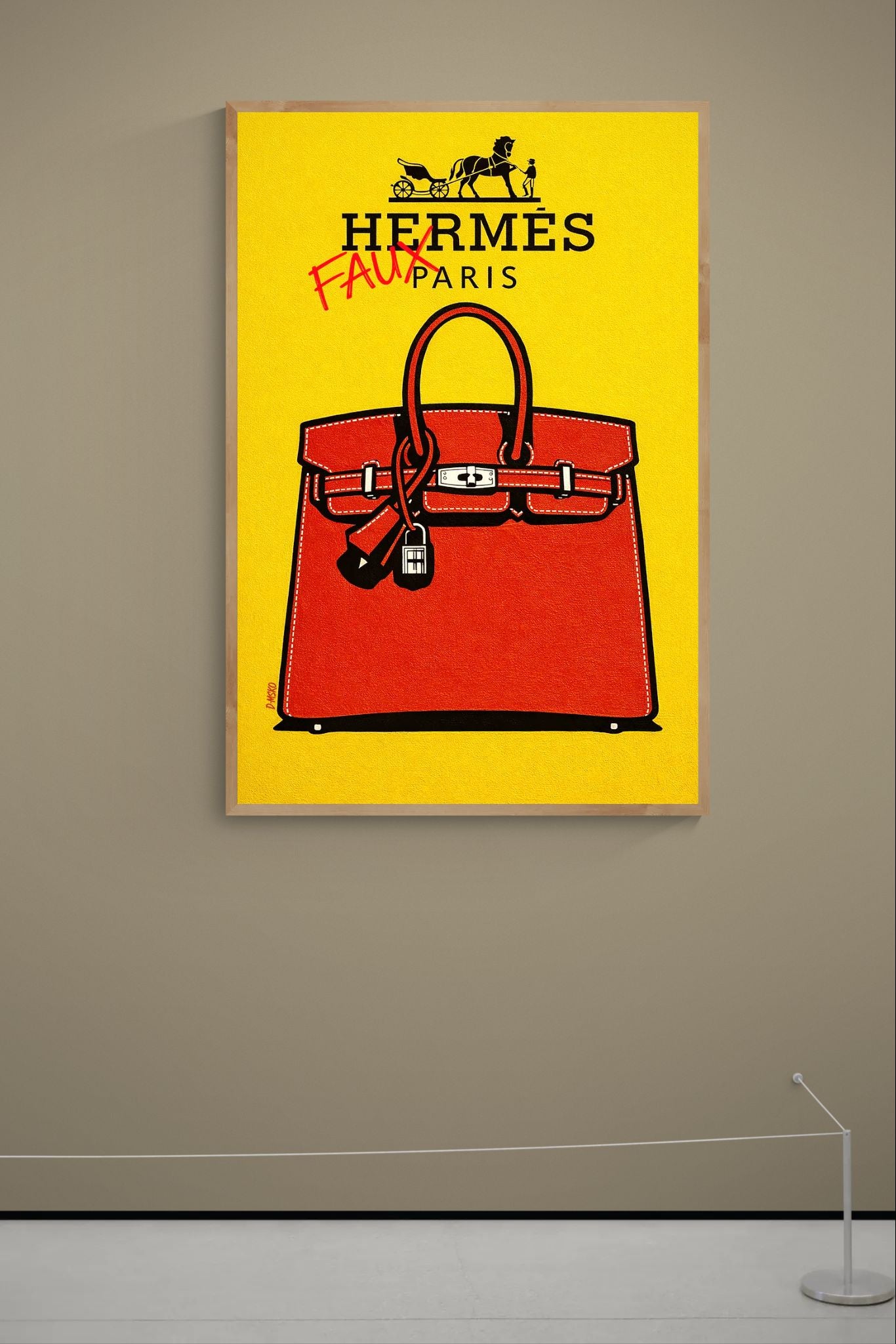 The Iconic Shape Pop-Art Matte Paper Poster - Warhol Style