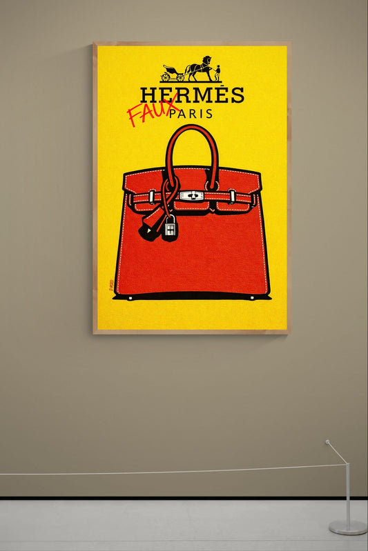 The Iconic Shape Pop-Art Matte Paper Poster - Warhol Style