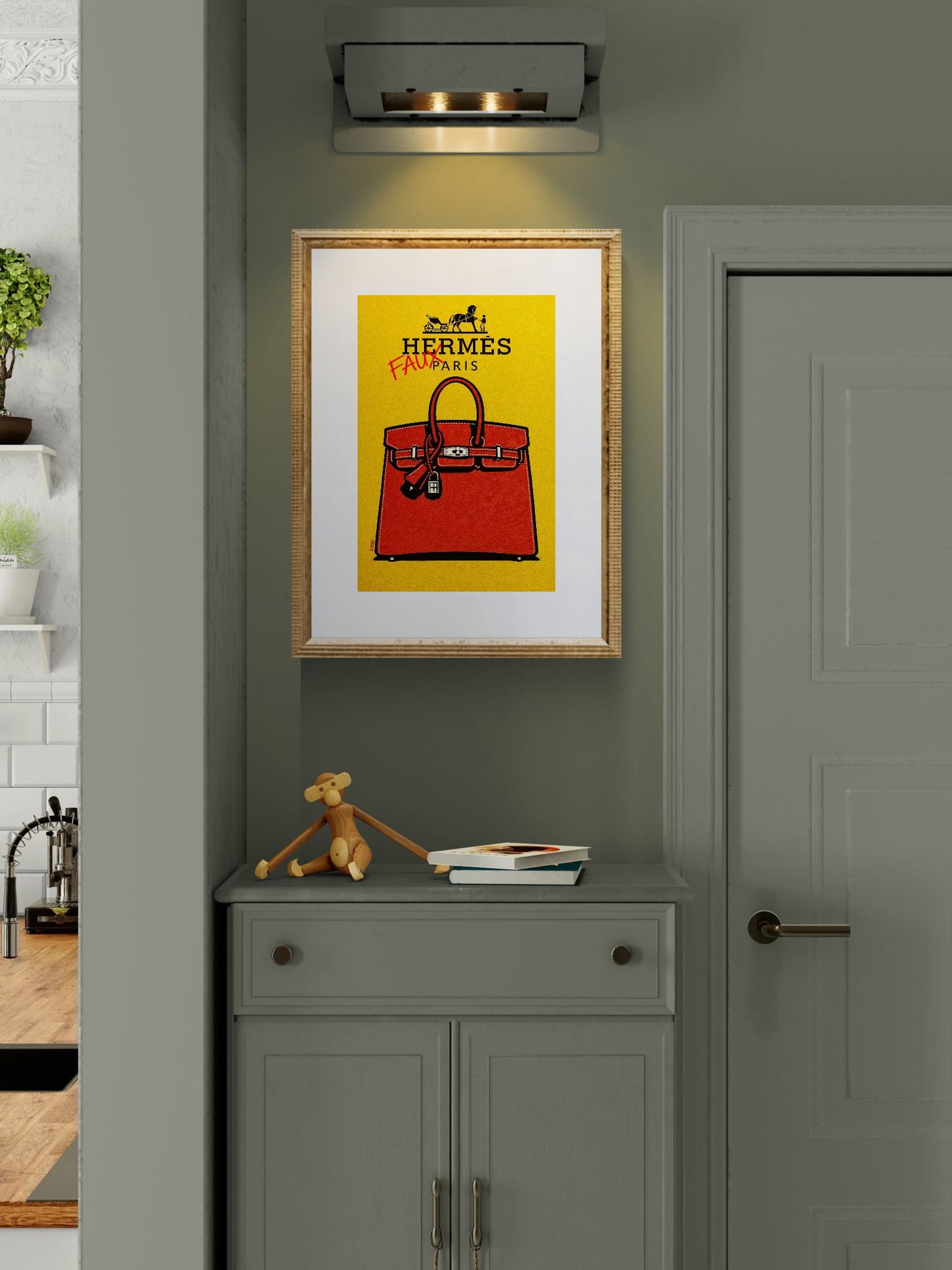 The Iconic Shape Pop-Art Matte Paper Poster - Warhol Style
