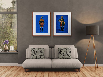 The Sword Bearer Regimental-Portrait Matte Paper Poster