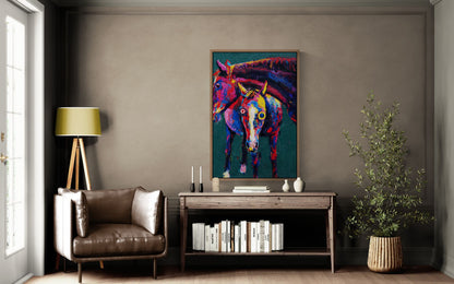 The Wild Within Color Matte Paper Poster - Neo-Expressionist