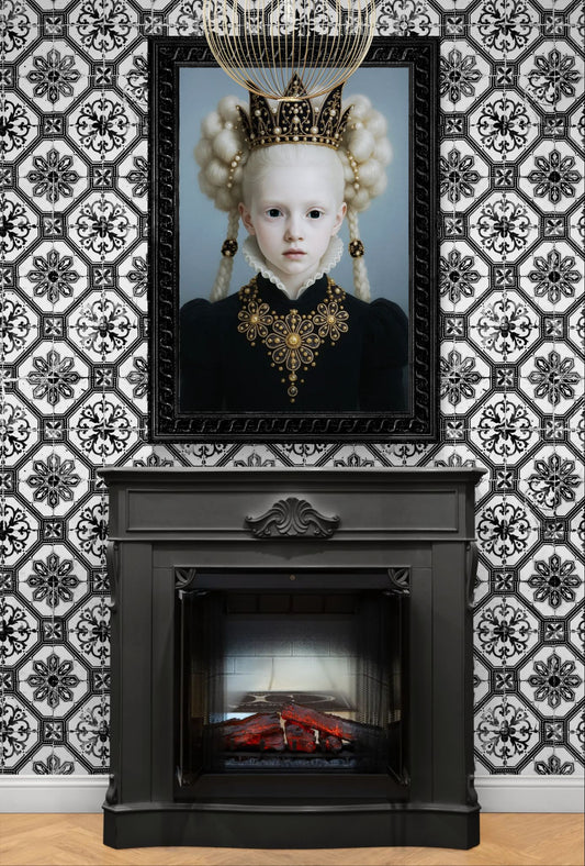 The Young Sovereign Baroque-Inspired Matte Paper Poster