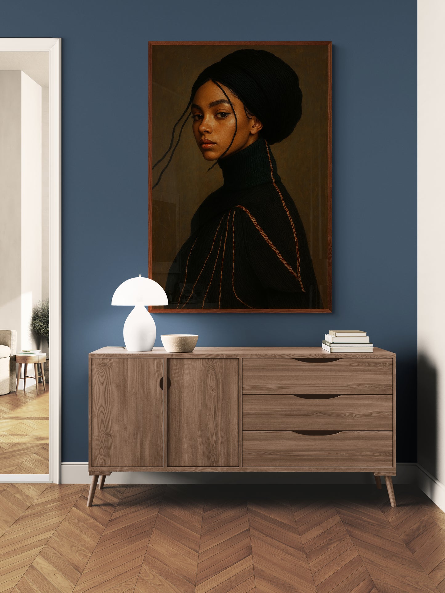 Threads of Quiet Strength Gallery-Style Matte Paper Poster