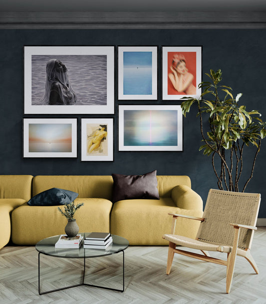 Under a Soft Weight Chiaroscuro-Inspired Matte Paper Poster