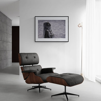 Under a Soft Weight Chiaroscuro-Inspired Matte Paper Poster