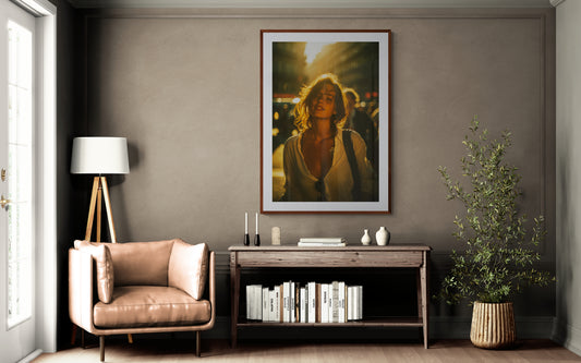 Urban Dreamlight Fashion-Editorial Matte Paper Poster