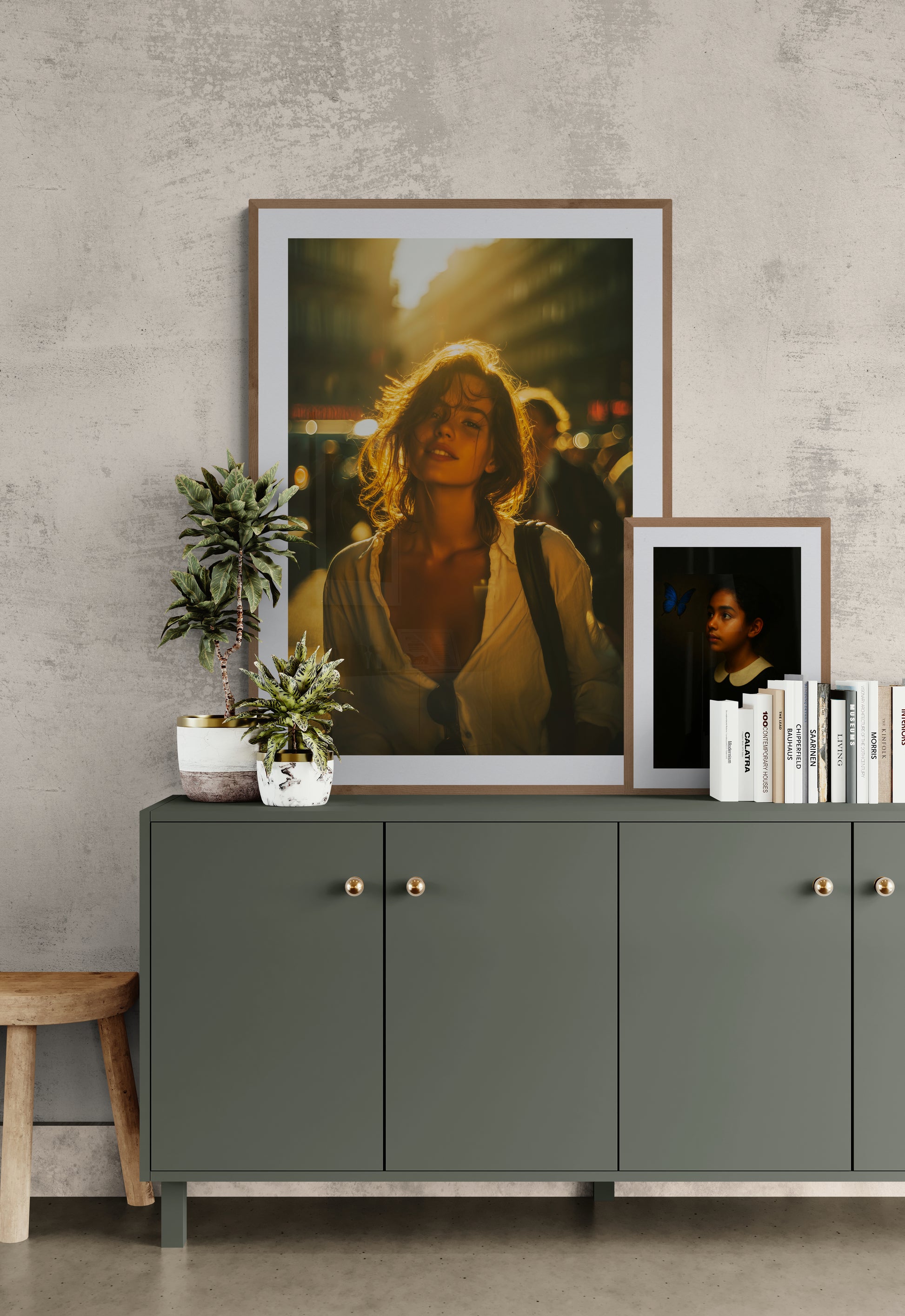 Urban Dreamlight Fashion-Editorial Matte Paper Poster