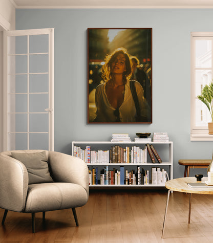 Urban Dreamlight Fashion-Editorial Matte Paper Poster