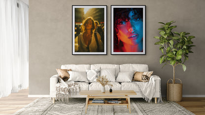 Urban Dreamlight Fashion-Editorial Matte Paper Poster