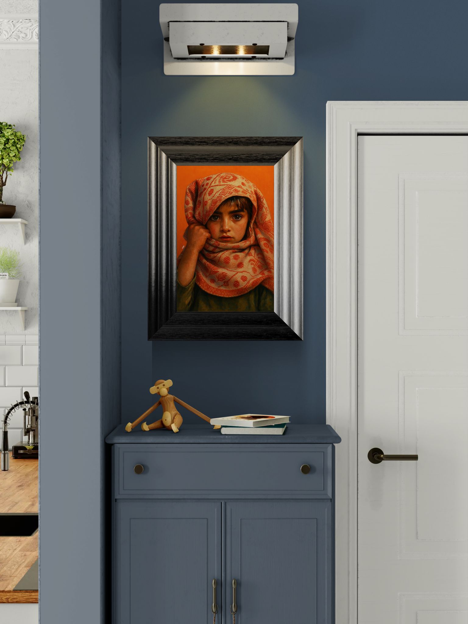 Muted Warmth Studio-Style Matte Paper Poster - Photorealism