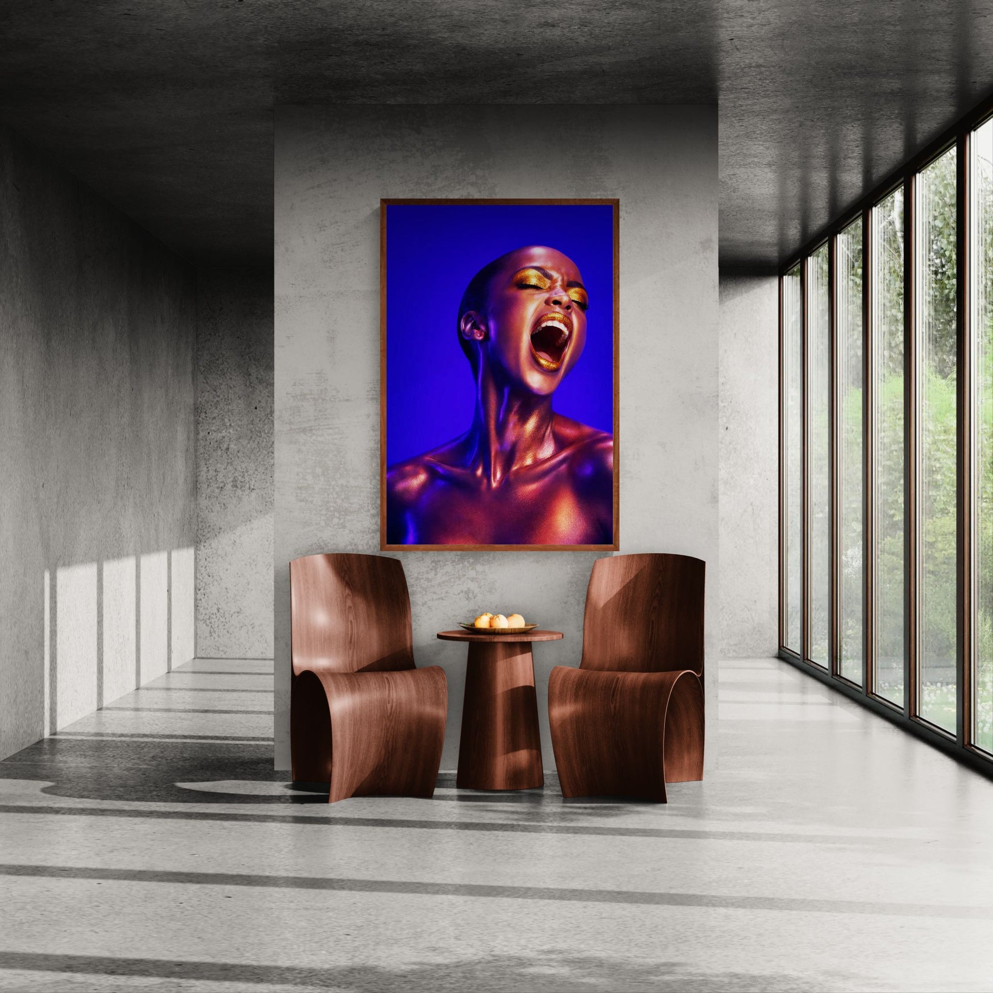 What Refuses to Stay Inside High-Contrast Matte Paper Poster