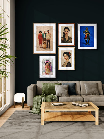 What Remains Unsaid Contemporary-Realist Matte Paper Poster