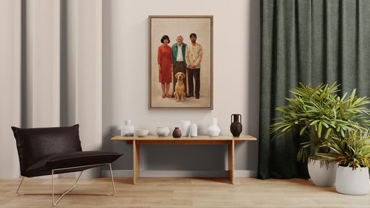 What Remains Unsaid Contemporary-Realist Matte Paper Poster
