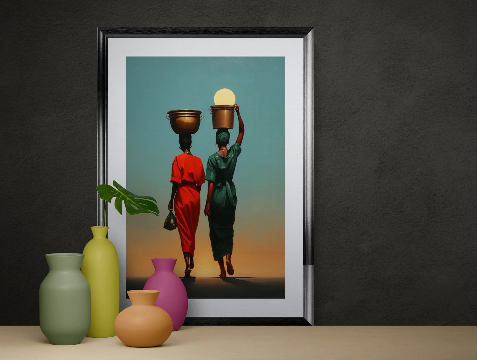 What We Carry West-African-Inspired Matte Paper Poster