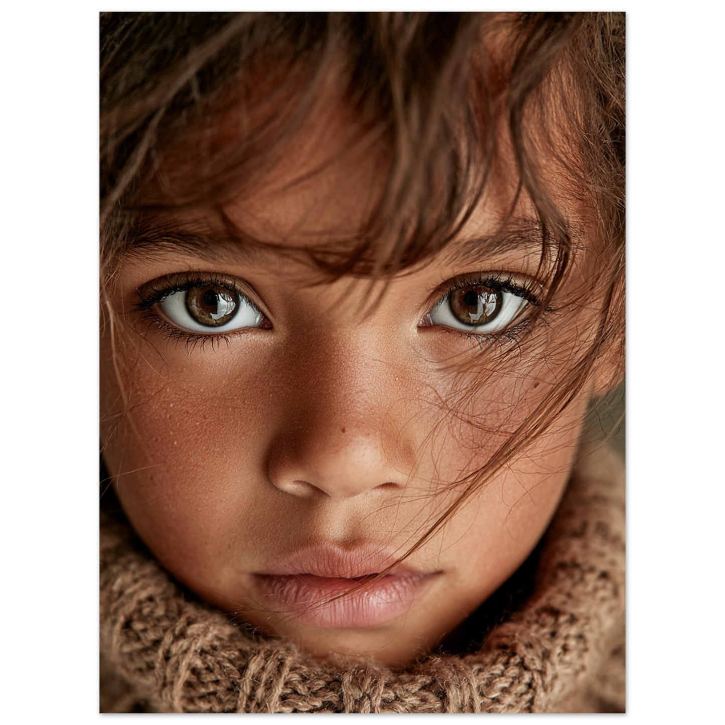 Eyes of Wonder Museum-Quality Fine-Art Matte Paper Poster