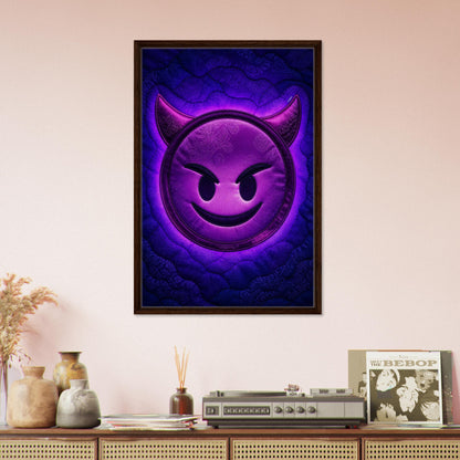 Framed Canvas Quilt-Inspired Pop-Art - Bisa Butler Style